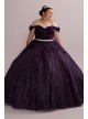 3D Floral Plus Quince Gown with Detachable Sleeves Fifteen Roses 8FR2111