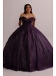 3D Floral Quince Gown with Detachable Sleeves Fifteen Roses FR2111