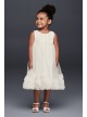 3D Pearl Blossom Tulle Flower Girl Dress  OP245