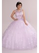 3-Piece Convertible Quince Dress with Heart Back Fifteen Roses FR2102