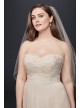 A-Line Beaded Lace Tulle Plus Size Wedding Dress  Collection 9WG3586