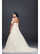 A-Line Beaded Tulle Plus Size Wedding Dress  Collection 9V3469