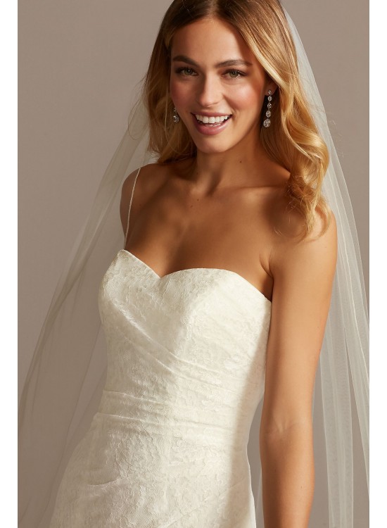 A-Line Strapless Sweetheart Neck Wedding Dress  Collection 4XLWG3805