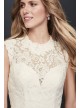 Allover Lace Cap Sleeve Sheath Wedding Dress  Collection WG3910