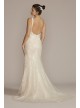 Allover Sequin Scrolling Lace Tall Wedding Gown Galina Signature 4XLSWG918