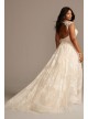 Applique Point DEsprit Plus Size Wedding Dress  Collection 9WG3980