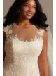 Applique Point DEsprit Plus Size Wedding Dress  Collection 9WG3980