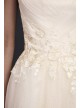 Appliqued Glitter Tulle A-Line Wedding Dress  Collection WG3930