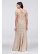 Appliqued Lace Short-Sleeve Mermaid Gown Alex Evenings 11220631