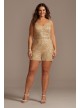 As Is Two Piece Plus Wedding Over Dress Romper Set  AI26310186