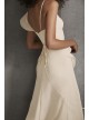 Asymmetric Ruffle Spaghetti Strap Bridesmaid Dress  VW360531