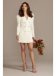 Bardot Button Front Long Sleeve Blazer Dress Bardot 54959DB