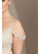 Beaded Applique Plus Size Wedding Dress with Swags  8CWG875