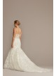 Beaded Brocade Embellished Tall Plus Wedding Dress  4XL9SWG835