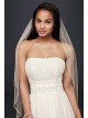 Beaded Chiffon Wedding Dress with Empire Waist  Collection 4XLNTV9743