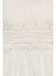 Beaded Chiffon Wedding Dress with Empire Waist  Collection 4XLNTV9743