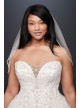 Beaded Illusion Plus Size Ball Gown Wedding Dress  Collection 9V3849