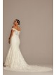 Beaded Lace Mermaid Plus Size Wedding Dress  8XTCWG808