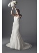 Beaded Lace Strapless Tulle Mermaid Wedding Dress  SWG810