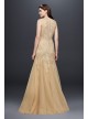 Beaded Plunging V-Neck Wedding Dress with Godets  SWG798