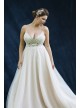 Beaded Sheer Organza Plus Size Wedding Dress  4XL9SWG784