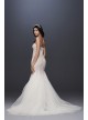 Beaded Tulle Sweetheart Trumpet Wedding Dress  SWG823