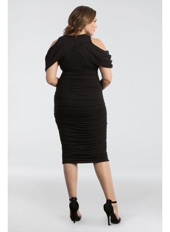 Bianca Ruched Plus Size Dress Kiyonna 15161802