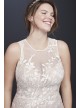 Blooming Applique Plus Size Wedding Dress Melissa Sweet 8MS251201