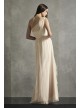 Bobbin Net One Shoulder Flange Bridesmaid Dress  VW360504