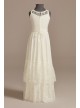 Boho Sleeveless Lace Girls Maxi Dress US Angels B7-9660