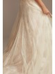 Cap Sleeve Dot Trim Point DEsprit Wedding Dress Melissa Sweet MS251230