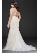 Chantilly Lace Cross-Back Plus Size Wedding Dress Melissa Sweet 4XL8MS251198