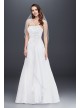 Chiffon A-line Wedding Dress with Side Draping  Collection V9409