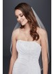 Chiffon A-line Wedding Dress with Side Draping  Collection V9409