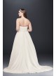 Chiffon Beaded Empire Plus Size Wedding Dress  Collection 4XL9V9743