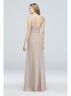 Chiffon High-Neck Bridesmaid Dress  F19936