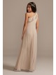 Chiffon One Shoulder Junior Bridesmaid Dress  JB9897