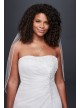 Chiffon Plus Size Wedding Dress with Beaded Bodice  Collection 4XL9V9409