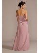 Chiffon Spaghetti Strap A-Line Bridesmaid Dress David&#039;s Bridal F20507