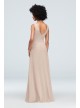 Chiffon V-Neck Tank Bridesmaid Dress  F19938