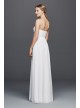 Chiffon Wedding Dress with Strapless Ruched Bodice DB Studio INT15555