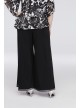 Chiffon Wide-Leg Pants with Waist Tie Alex Evenings 532071