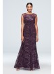 Corded Lace Mermaid Dress with Illusion Sleeves Ignite 7120139