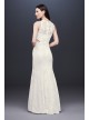 Corded Lace Trumpet Dress with Illusion Sides DB Studio DB19799