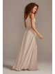 Crepe-Back Satin One-Shoulder Bridesmaid Dress  F20099