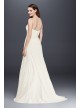 Crinkle Chiffon Wedding Dress with Draping  Collection V3540