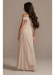 Crisscross Off-Shoulder Junior Bridesmaid Dress  JB9900