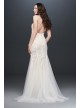 Cross-Back Chantilly Lace Mermaid Wedding Dress Melissa Sweet MS251198