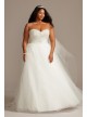 Crystal Floral Bodice Plus Size Wedding Dress  Collection 9WG3996