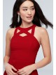 Cutout Neckline Racerback Dress with Pockets Speechless D74484GKW